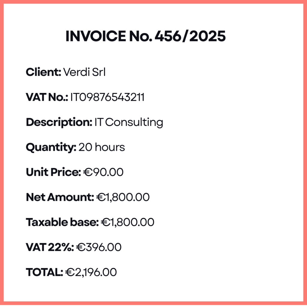 INVOICE No. 4562025