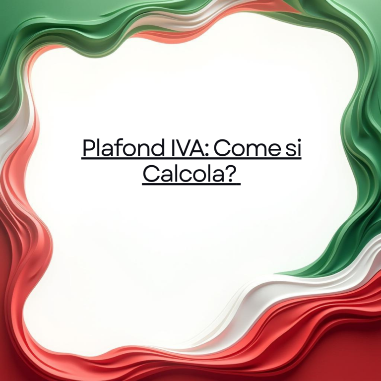 Plafond IVA Come si Calcola