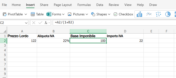 calcolare iva su excel
calcolo iva su excel
come calcolare iva con excel
come calcolare iva su excel