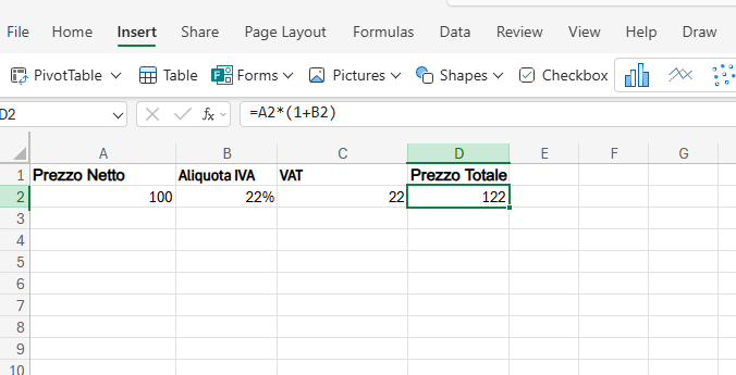 calcolo iva excel
calcolare iva con excel
calcolo iva con excel
excel calcolo iva