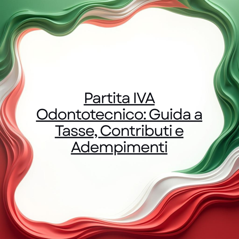 Partita IVA Odontotecnico: Guida a Tasse, Contributi e Adempimenti