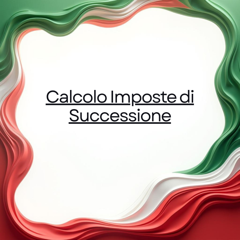 Calcolo Imposte di Successione